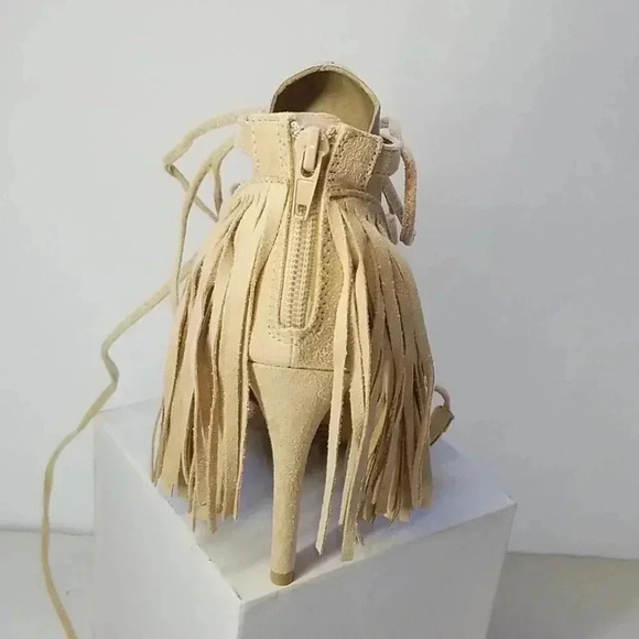 Qupid Grammy size 6 medium strappy heeled sandals - Picture 4 of 10